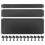 1U,2U,4U Blank Panel Metal Rack Mount, 19 Inches, 1 Set Filler Panel Mount