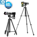 APEXEL 60X Telephoto PhoneLens Metal Monocular LongRange with Tripod for Outdoor