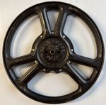 Vintage Metal Pathescope 9.5mm Cine Projector Blank Empty Reel (17cm Diameter)
