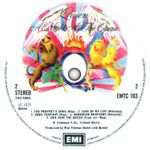 Queen. Bohemian Rhapsody Night At The Opera. Rock You Record Label Vinyl Sticker