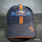 Official Isle of Man TT Racing Cap Navy Orange Brand New With Tags