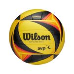 Wilson AVP Optx Official Game Volleyball Yellow Black