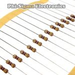 Carbon Film Resistors 1/4W 0.25W - Full Range of Values - Various Pack Sizes
