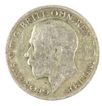 1918 George V Silver Florin Two Shilling Coin SNo64414