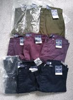 Joblot Topman Mens Chinos X 9 Pairs New