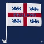 England World Cup Car Flag Window Attachment Football Supporters White/Red