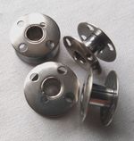 Pack of 4 Domed Metal Bobbins for Singer Sewing Machines, 21mm Dia. x 11mm