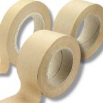 Brown Tape Gummed Picture 24mm 48mm 60mm x 66m Framing Backing Kraft Paper