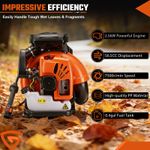 63cc Leaf Blower Road Cleaning Petrol for road dust Car Cleaning comfortable