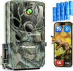 Outdoor 4K 48MP WiFi Trail Camera Waterproof Wildlife Nature Garden Camera IP66