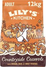 Lily's Kitchen  Natural Ingredients Adult Dry Dog Food Chicken & Duck , 12kg