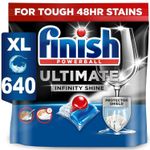 Finish Ultimate Infinity Shine Regular Dishwasher Tablets 640 Tabs