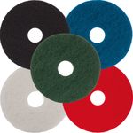 5x Floor Polish Rotary Scrub Pads Machine Buffing Maintenance Cleaning Polishing