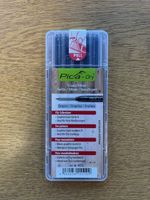 Pica Dry Pen REFILL Graphite Black HARD H Only pk10 4050