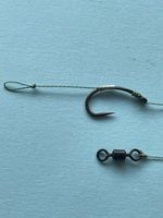 5 CARP HAIR RIGS PROFESSIONAL SERIES TEFLON HOOKS VARIOUS SIZES FISHING