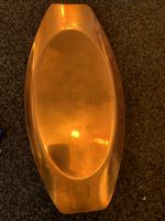 Large Solid Copper Card Tray Trinket Dish