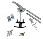 Garage Door Security Lock Bar Kit Locking Handles Birtley Wessex Henderson KING
