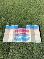 Vintage 1980s Paradise Car Sun Shade Rand McNally USA Map Shady Business Rare