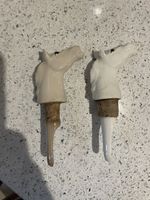 Vintage Head Horse x 2 Bottle Pourer And Stopper Ceramic