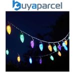Smart Garden 30 x Solar MultiPower White Colour Pine Cone String Lights Mains