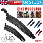 2Pcs Mountain Bike Mudguards MTB Bicycle Mud Guard Tire Fender Front Rear Set