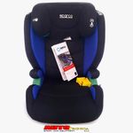 SPARCO BLUE CHILD SEAT SK2000I ISOFIT ECE APPROVAL R129/03 100-150 CM