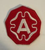 Genuine World War II-era United States Army 9th Army Patch