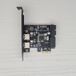 PCI-E USB 3.0 Expansion Card 2 Port with Internal Header - PCIE-U314S.V3.1 x1