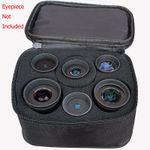 Telescope Eyepiece Storage Bags Anti-fall Portable Case f 1.25''/2'' Eyepieces