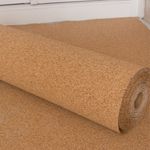 Cork Roll Flooring Mat Natural Underlay 0.5m/1m Wide 2-5mm Thick DIY Sheet