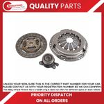 Subaru Toyota 3pc Clutch Kit Blue Print ADT330297 3140009001 3140019005 NEW