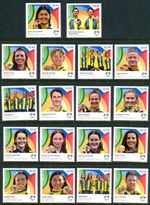 2024 Paris Olympic Games - MUH Complete Set of 18 Gold Medal Winners