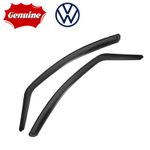 2X Genuine VW Caddy MK3 & MK4 04-20 2 Door Van Front Smoke Wind Deflectors