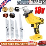 Cordless Reciprocating Saw for DeWalt 18V / 20V Battery Wood Metal Bone Cutter