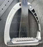 Silver Safety Stirrups - Aluminium - Quick Release.