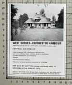 Fairfield - Old Bosham - Sussex For Sale - 1972 Cutting 448