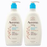 Aveeno Baby Daily Moisture Lotion 18oz 532ml Value Pack of 2 New Sealed