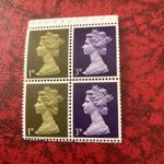 GB BOOKLET PANE 1d and 3d STAMPS