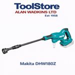 Makita DHW180Z 18V Cordless Pressure Washer – 24 Bar, Bare Portable Power Washer