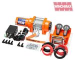 WINCHMAX 12V ELECTRIC STEEL ROPE LEISURE WINCH with RATING 3000LB  [ SKU 1041 ]