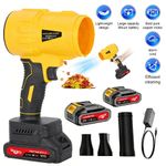 Electric Leaf Blower 40000 RPM Cordless Turbo Jet Portable Handheld Air Blower