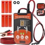 Universal Fuel Injector Tester Cleaner 8 Pulse Modes 6 Adapters For Petrol Car