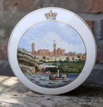 Excellent Large Osborne House 19th century Pratt pot lid Mayer Factory