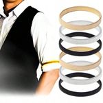 Sprung Metal Shirt Sleeve Holders Arm Bands Garters Elasticated Formal