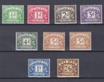 D19 - D26 Block Cypher Postage dues Full Set of 9 UNMOUNTED MINT