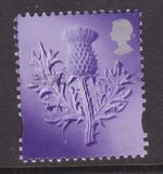 GB SG S96 USED STAMP Scotland E EUROPE Class Thistle Regional Definitive (2)