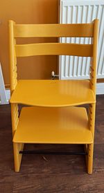 Stokke Tripp Trapp Wooden Chair Yellow Unisex Baby Toddler Children's