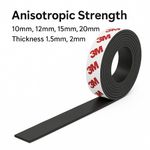 Self Adhesive Magnetic Tape Anisotropic Magnet Roll 1m 2m 5m 10m Craft DIY