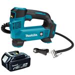 Makita DMP180Z LXT 18V Inflator Pump with 1 x 5.0Ah Battery