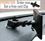 Dashboard Sticky Suction Cup Mount Holder for Sat Nav Garmin Nuvi 66 67 68 GPS